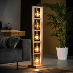 Vloerlamp Zillerbach, hoogte 135 cm, 5-lamps