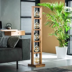 Vloerlamp Zillerbach, hoogte 135 cm, 5-lamps