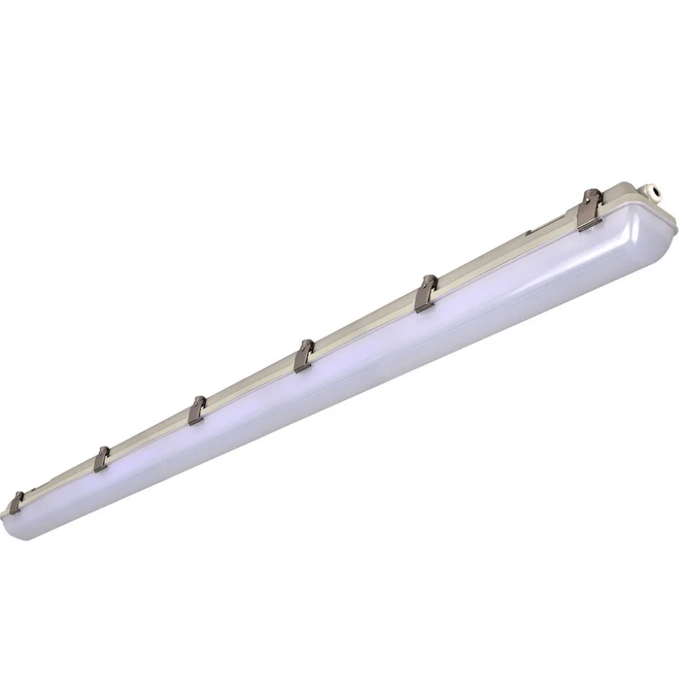 Vochtbestendige LED lamp 659, grijs, 156 cm, 30 W