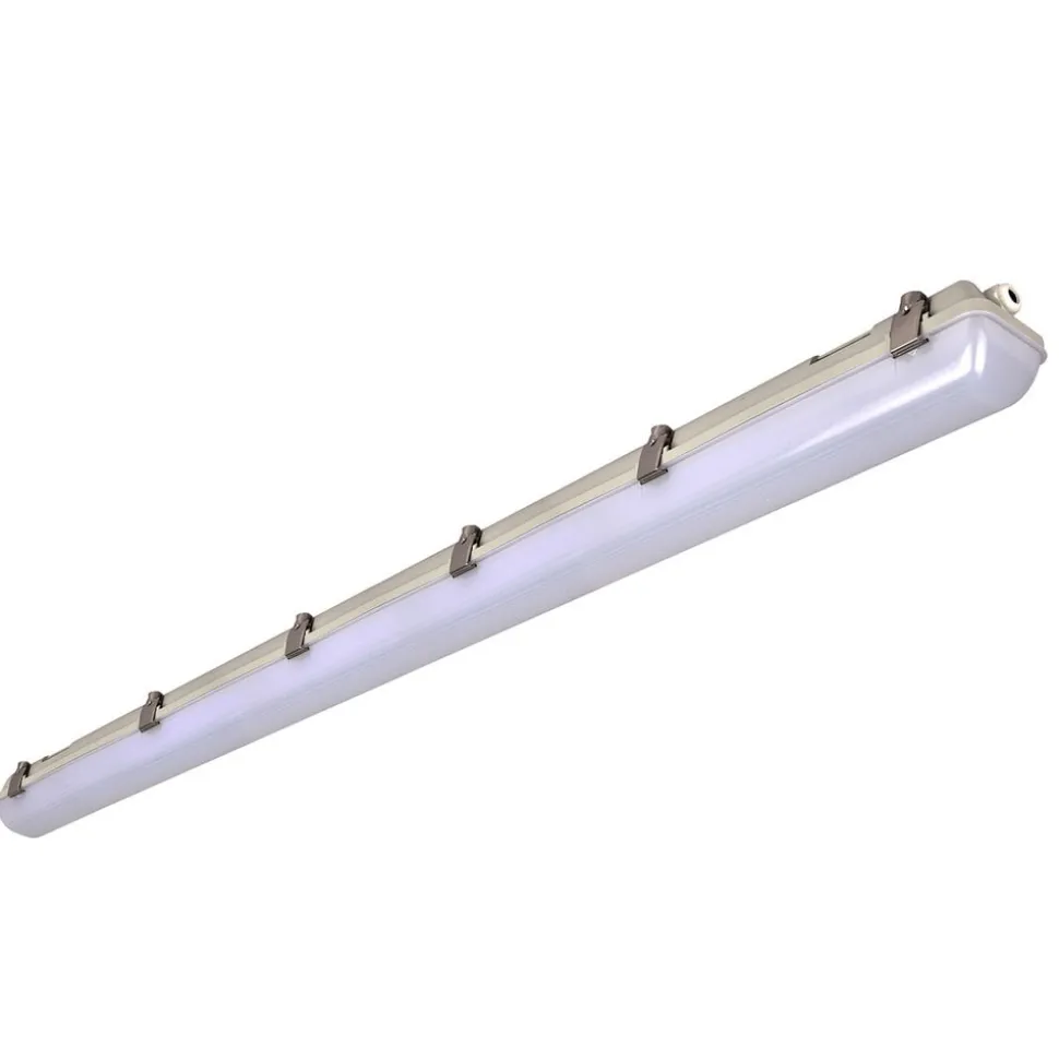 Vochtbestendige LED lamp 659, grijs, 156 cm, 50 W