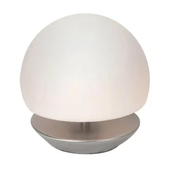 Voet geborsteld staal - LED tafellamp Ancilla