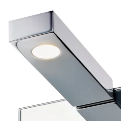 Wand- en spiegellamp Flat 2 LED, chroom