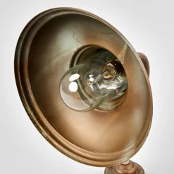 Wandlamp ALESSIA in antiek messing