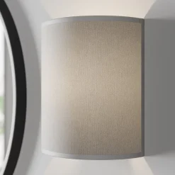 Wandlamp Alice met grijze kap