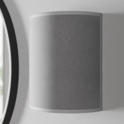 Wandlamp Alice met grijze kap