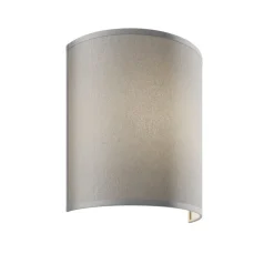 Wandlamp Alice met grijze kap