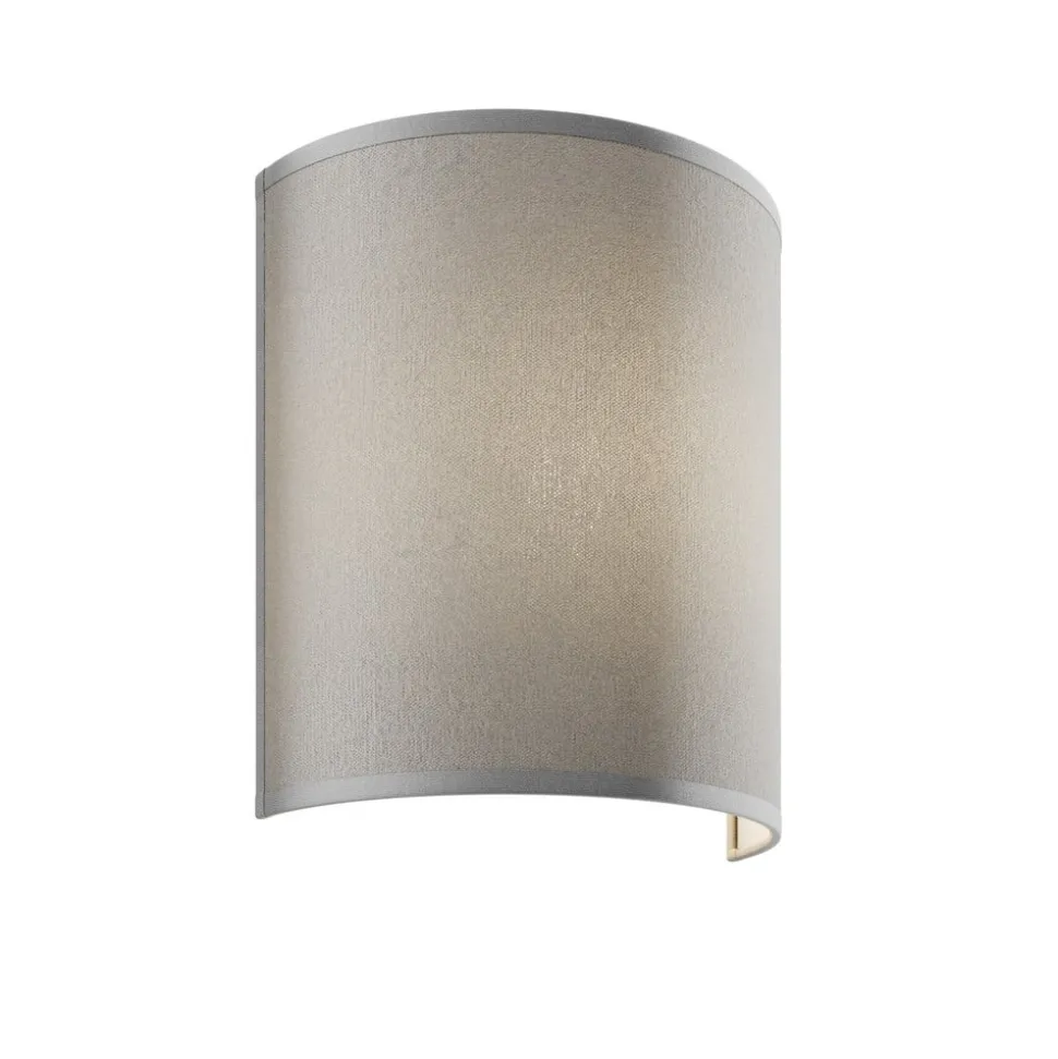 Wandlamp Alice met grijze kap