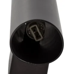 Wandlamp Ana Plus, zwart, staal, hoogte 24,5 cm, G9