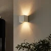 Wandlamp Arcchio Zuzana, hoekig, wit, G9, 10 cm breed