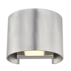 Wandlamp Arcchio Zuzana, rond, aluminiumkleurig, G9, 13 cm breed