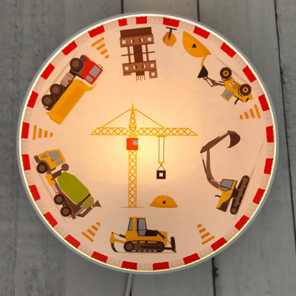 Wandlamp Baustelle met stekker