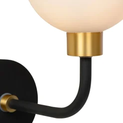 Wandlamp Berend van glas, hoogte 25,2 cm