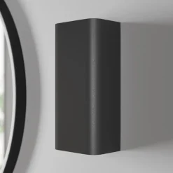 Wandlamp Bergen up & down, grafiet