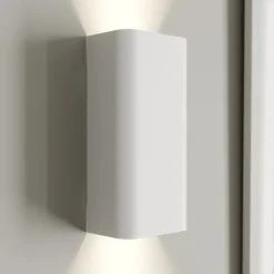 Wandlamp Bergen up & down, wit