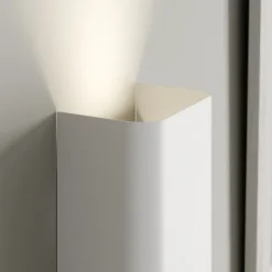 Wandlamp Bergen up & down, wit