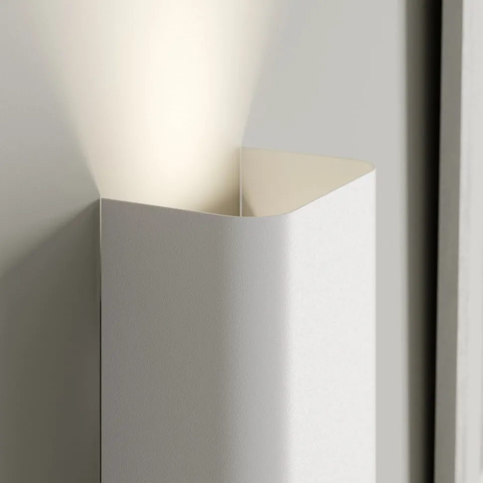 Wandlamp Bergen up & down, wit