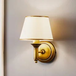 Wandlamp Birmingham gepatineerd