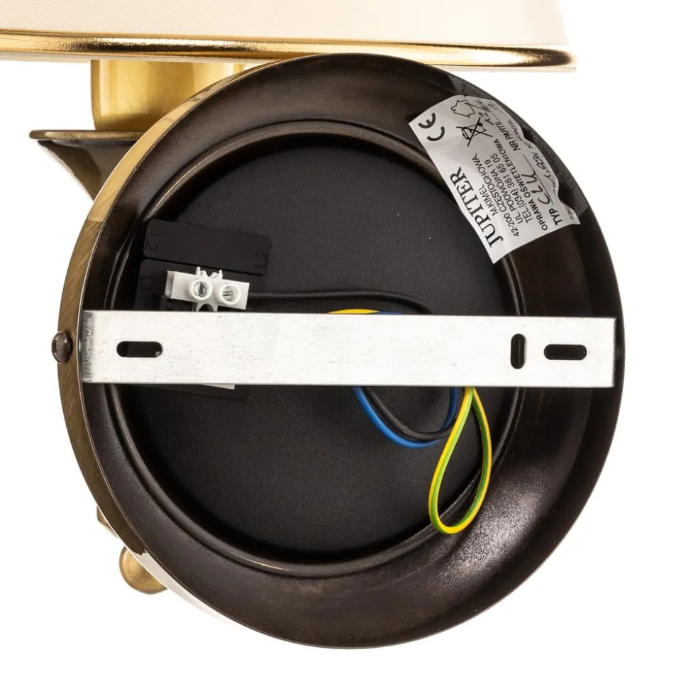 Wandlamp Birmingham gepatineerd