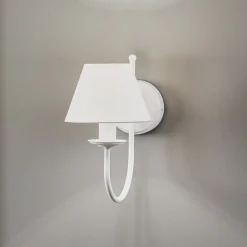 Wandlamp Bona, 1-lamp, wit