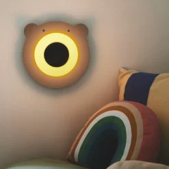 Wandlamp Bruna Bear met kabel en stekker