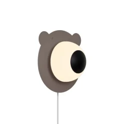 Wandlamp Bruna Bear met kabel en stekker