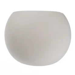 Wandlamp Bullet up/down van keramiek in wit