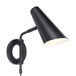 Wandlamp Cal met schakelaar en stekker