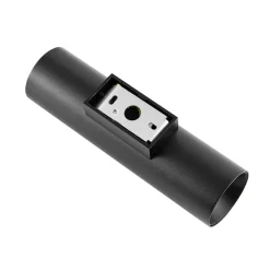 Wandlamp CAN, zwart, 2-lamps, hoogte 22 cm, metaal, GU10