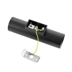 Wandlamp CAN, zwart, 2-lamps, hoogte 22 cm, metaal, GU10