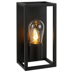 Wandlamp Carlyn badkamer zwart