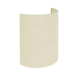 Wandlamp Celine, beige, stof, E27