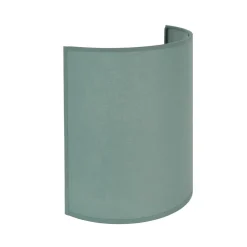 Wandlamp Celine, salie, stof, E27