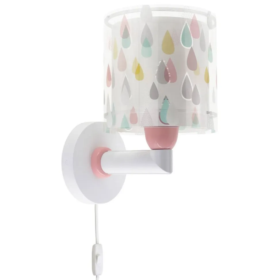Wandlamp Color Rain van Dalber met snoer en stekker