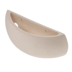 Wandlamp Curve up/down van wit keramiek