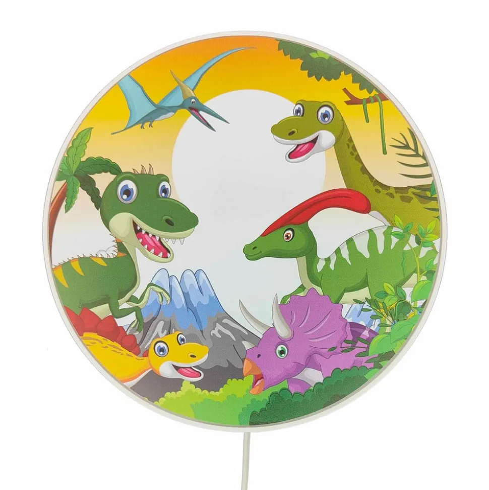 Wandlamp Dinos met stekker