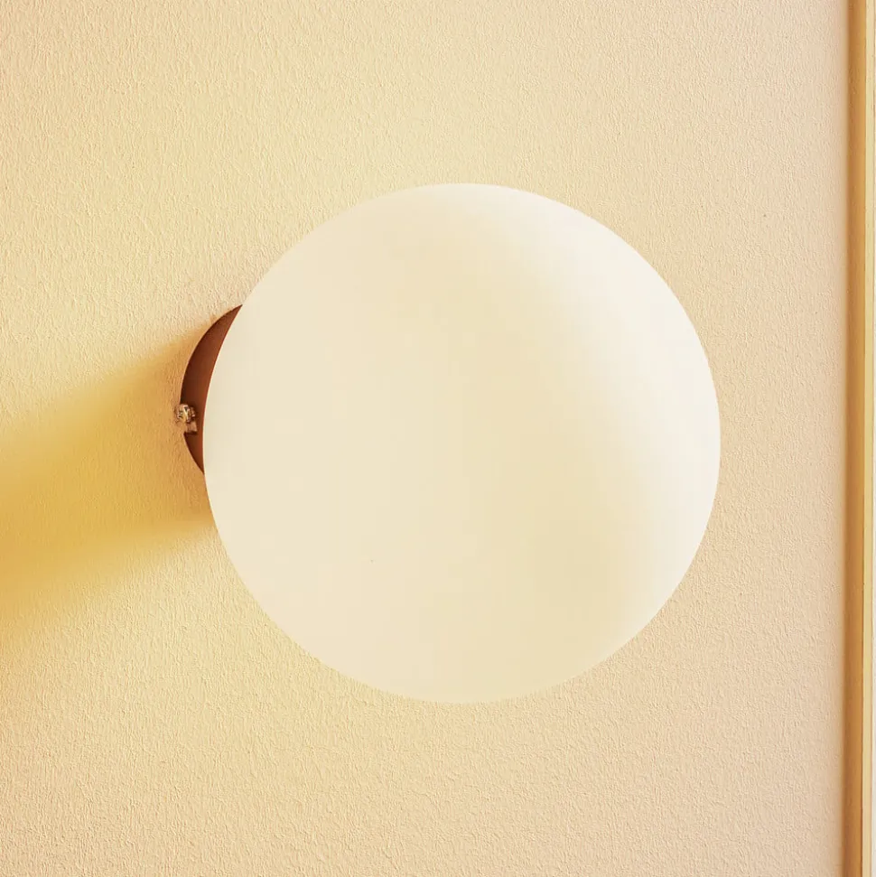 Wandlamp Dione, wandbevestiging zwart