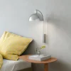 Wandlamp Ellen 20 met kabel + stekker, chroom