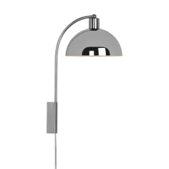 Wandlamp Ellen 20 met kabel + stekker, chroom
