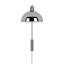 Wandlamp Ellen 20 met kabel + stekker, chroom