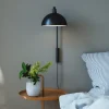 Wandlamp Ellen 20 met kabel + stekker, zwart