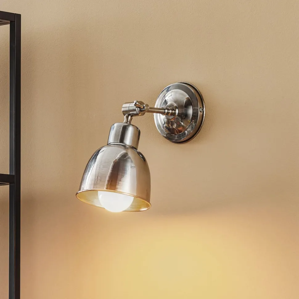 Wandlamp Emoti, 1-lamp, chroom