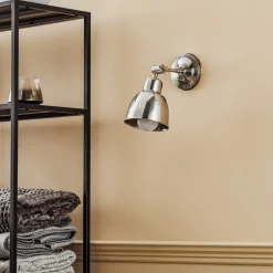 Wandlamp Emoti, 1-lamp, chroom