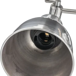 Wandlamp Emoti, 1-lamp, chroom