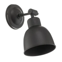 Wandlamp Emoti, 1-lamp, zwart