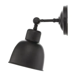 Wandlamp Emoti, 1-lamp, zwart