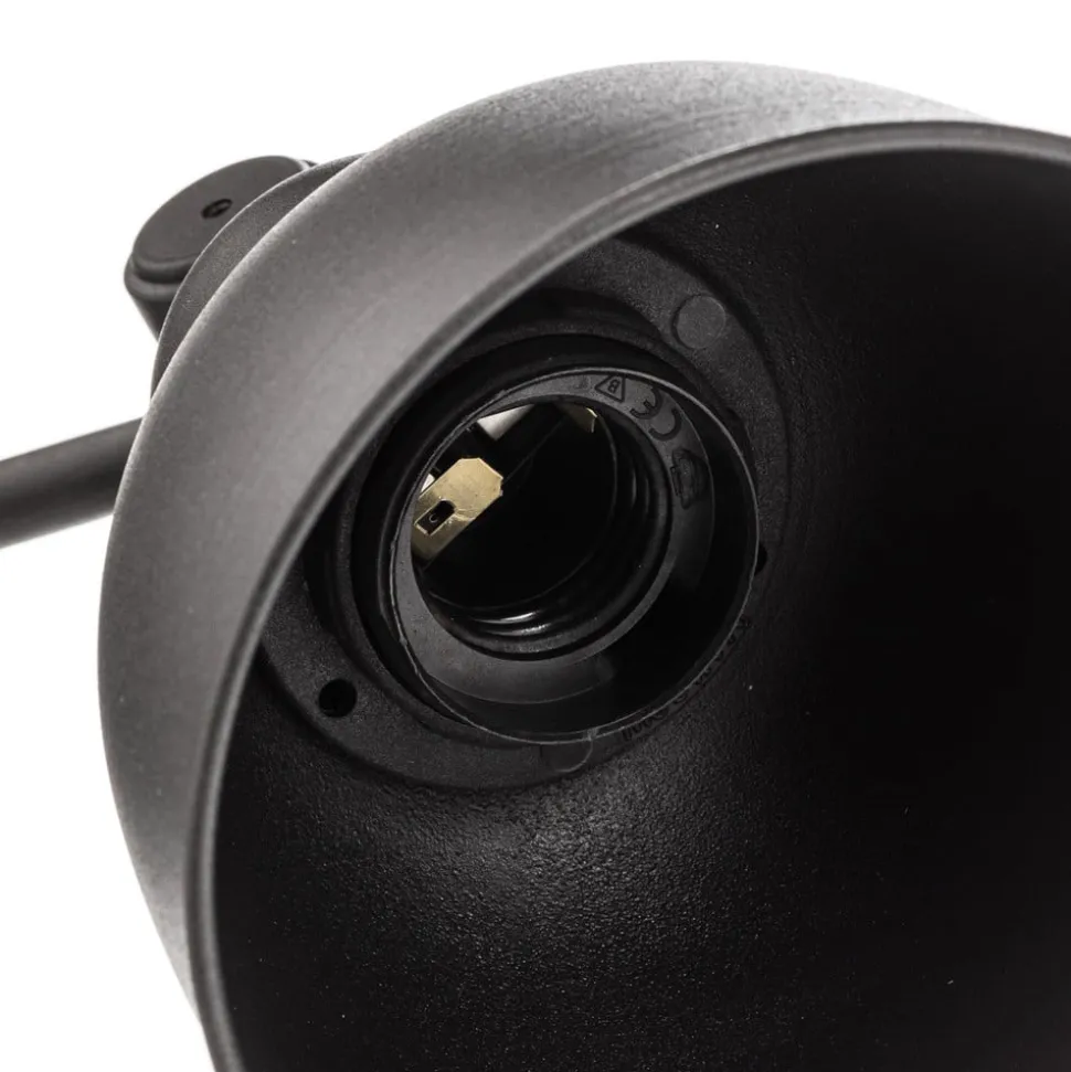 Wandlamp Emoti, 1-lamp, zwart