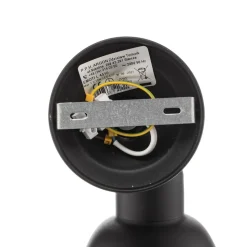 Wandlamp Emoti, 1-lamp, zwart