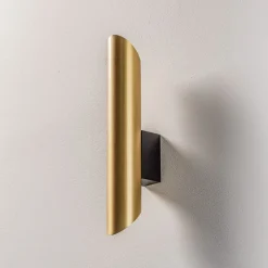 Wandlamp Eye Cut, messing