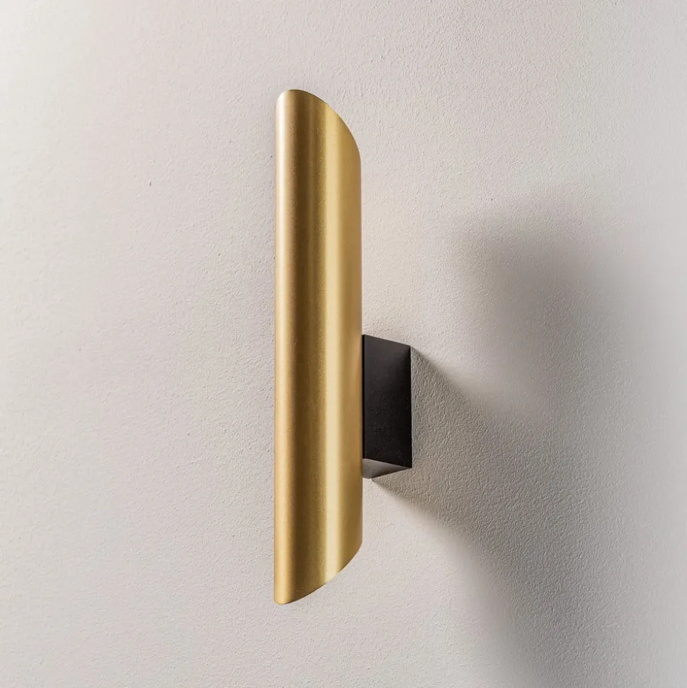 Wandlamp Eye Cut, messing