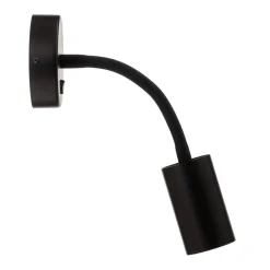 Wandlamp Eye Flex S, zwart